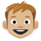 Boy - Medium Light emoji on Facebook